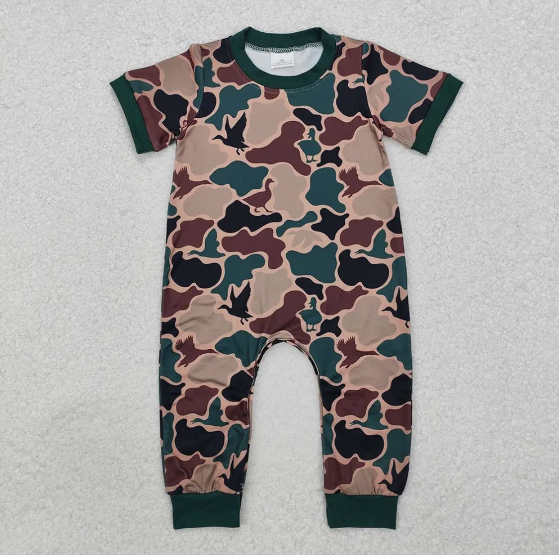 Camo Duck Romper