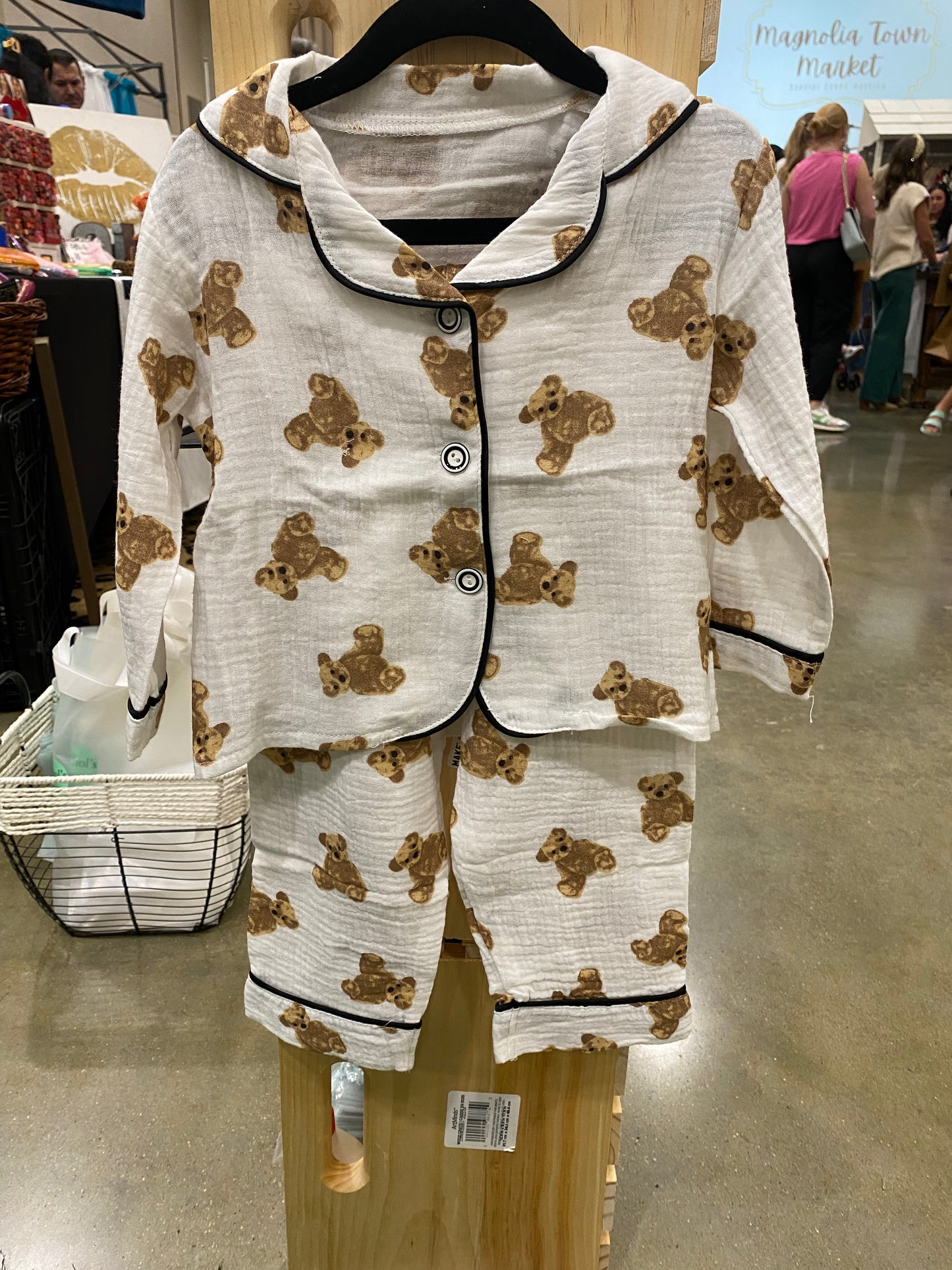 Linen Bears Pjs