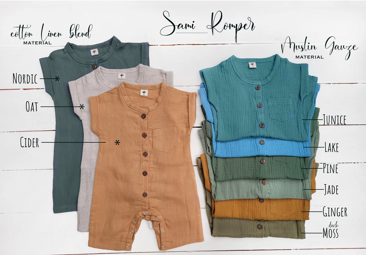 Spring Rompers